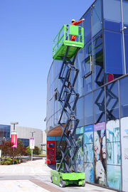 Automatic Scissor Lift Small Size 8m Electrical Driving 230kg Aerial Working Platform