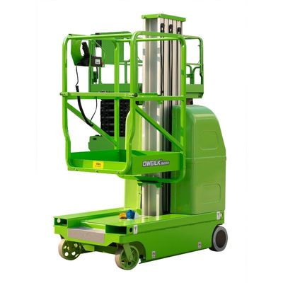 Self-propelled Aerial Work Platform Safety Vertical Lift Table With 2 Masts 7.5 Meters
