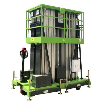 20m Lifting Table Aluminum Aerial Platform Multi Mast 150Kg Loading Capacity Steady Performance