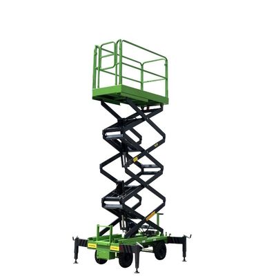 11 Meters Mobile Scissor Lift 500Kg Loading Capacity For Work At Height