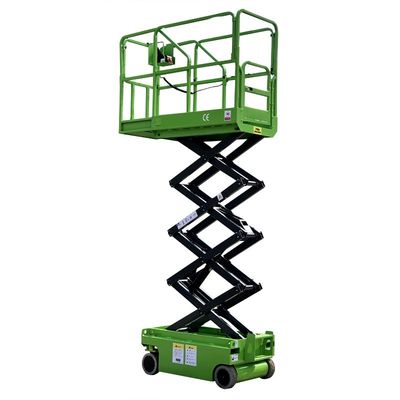 MINI Self Propelled Scissor Lift Hydraulic Turning Wheel Aerial Work Platform
