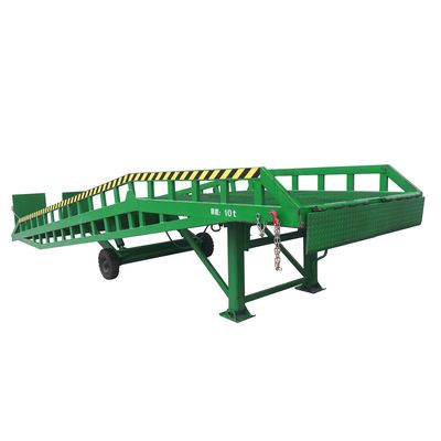 Adjustable Heavy duty Container mobile yard ramp for Loading Cargos
