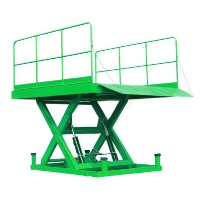 Single Scissor Lift Table For industrial warehouse packaging applications