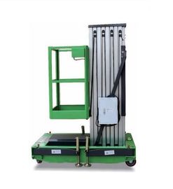 6m Hydraulic Lift Platform Single Mast Aluminum Aerial Work Platform Vertical Lift