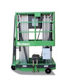 9 Meters Height Double Mast Aerial Work Platform With Small Loading Capacity 200Kg