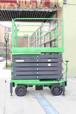 Lifting Height 16m Hydraulic Mobile Scissor Lift with 300Kg Loading Weight