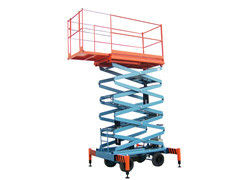 Extension and 9 Meters Hydraulic Aerial Work Platform with 500Kg Loading Capacity