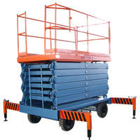 Lifting Height 16m Hydraulic Mobile Scissor Lift with 300Kg Loading Weight