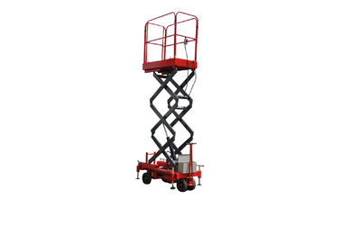 450Kg Loading Capacity 3M Lifting Height Mobile Scissor Lift With CE