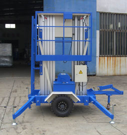 Double Mast Towing Hydraulic Lift Platform 10 Meters
