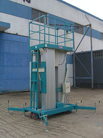 Mobile Aerial Work Platform With Triple Mast 14m And 250Kg Loading Aluminum And Explosion Proof Type
