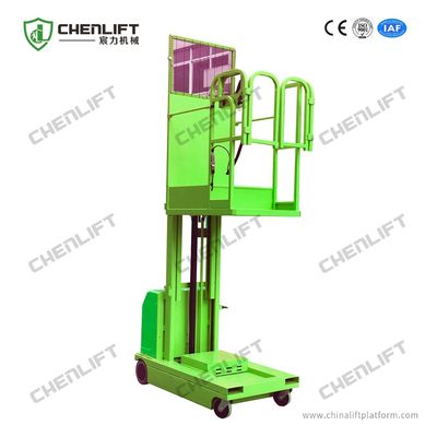 Durable 300kg Electric Order Picker , Warehouse Picker Machine 4.12m Height