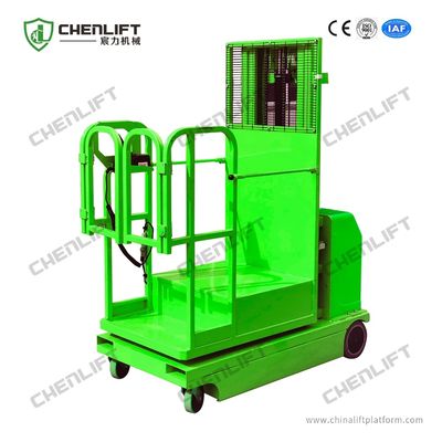 300kg 3300mm Self Propelled Powered Electric Stock Picker High Performance