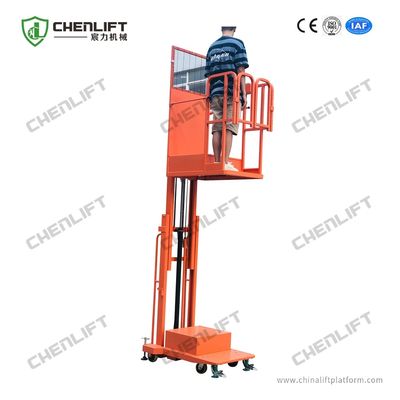 10FT Semi Electric Order Picker Warehouse Lifting Equipment High Efficiency