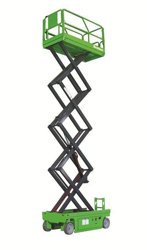 10m Self-propelled Scissor Lift with Extension Platform of Lift Capacity 320kg